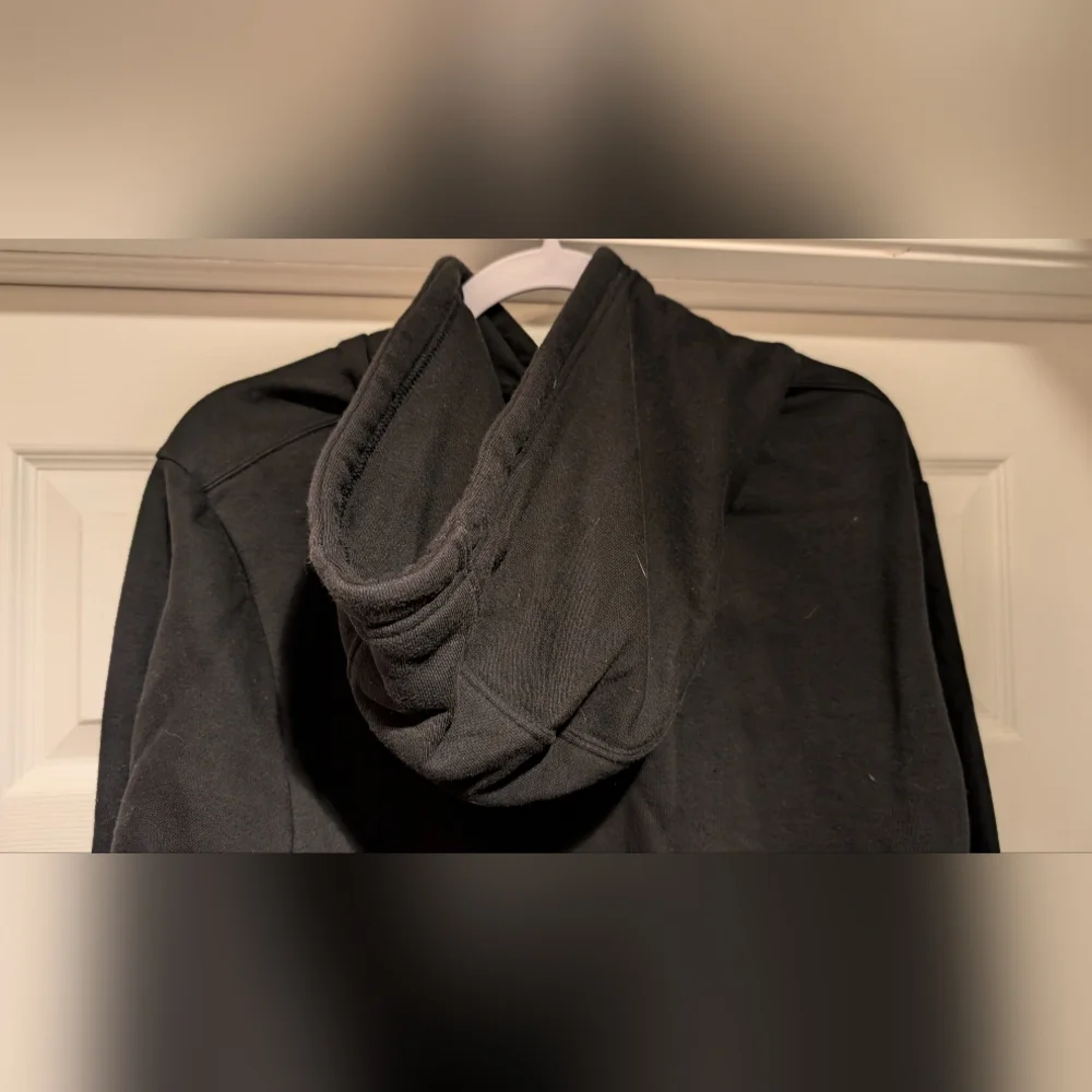 New Orleans Saints Fanatics NFL Black Hoodie Size Medium Cotton Polyester Blend - Picture 11 of 14